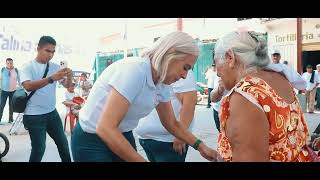 Bienvenida a Dos Arroyos a la asociación "Tocando Vidas con Talina Salinas, AC"