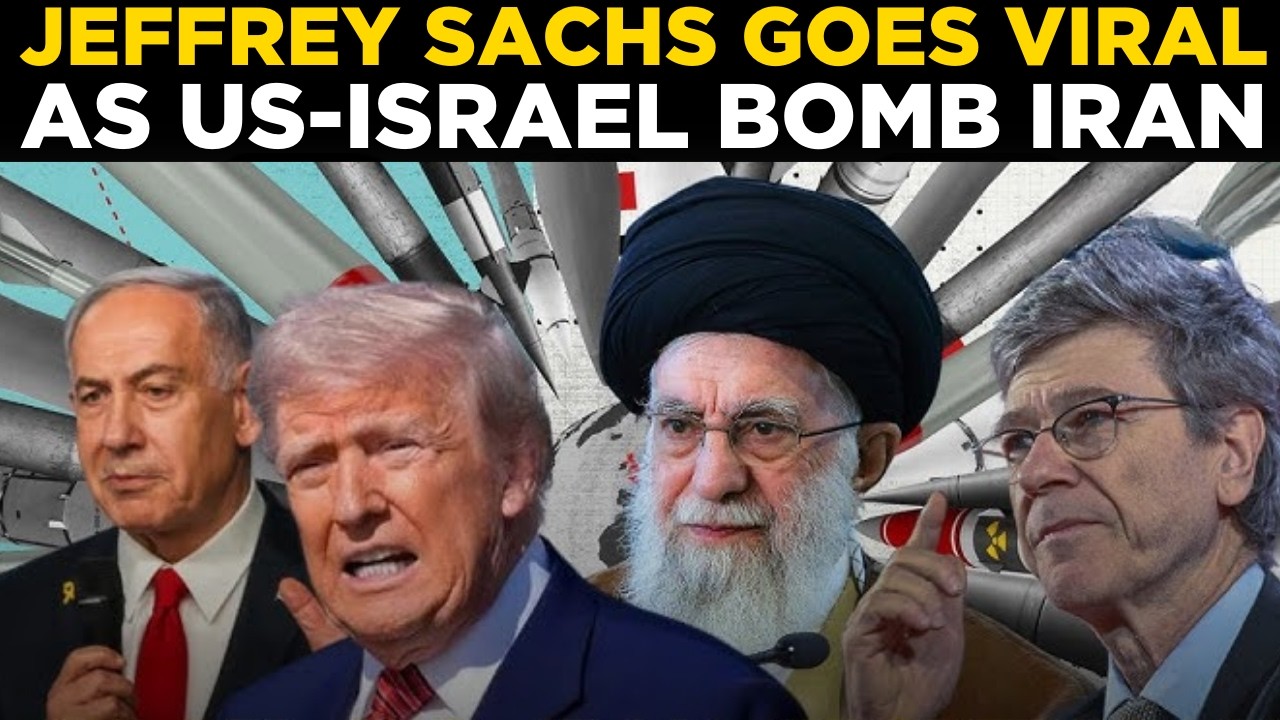 Live | Jeffrey Sachs 'UNCOVERS' Jaw-Dropping Israeli-American Plot Against Iran | Trump | World News
