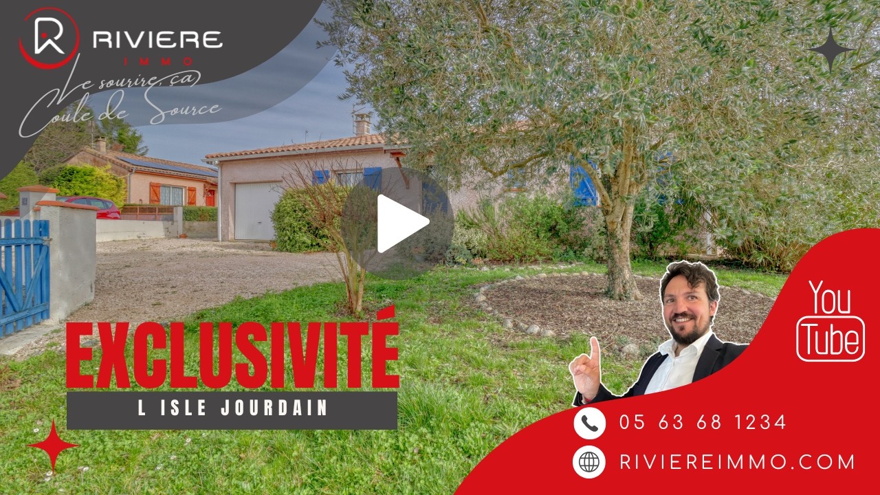 Villa T4 L'Isle Jourdain Gers