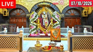 Shirdi Live Sai Baba Darshan - 7 October 2026 Live Shirdi Darshan