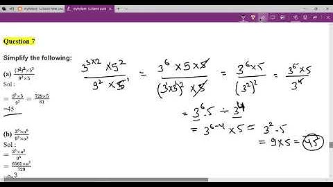 Q7 Ex 4B Class 7 Chapter 4 Powers and Exponent Schand New Learning Composite mathematics