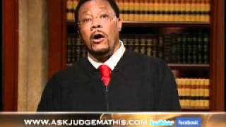 Ask Judge Mathis- October 18, 2010
