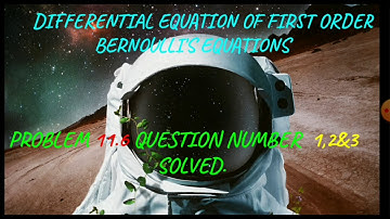 Bs Grewal Higher Engineering Mathematics Exercise 11.6 question 1,2,3 is solved.
