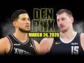 Denver Nuggets Vs Phoenix Suns Full Game Highlights March 24 2026 NBA Season Denver Nuggets Vs Phoenix Suns Full Game Highlights March 24 2026 NBA Season