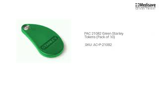 PAC 21082 Green Stanley Tokens Pack of 10 AC P 21082