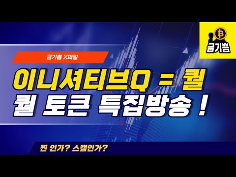   이니셔티브Q Quahl 퀄코인 특집방송 찐 인가 스캠인가