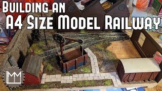 Building an A4 sized model Railway for Statfold Barn's Model Railway show