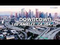 4K Drone Timelapse Day to Night of Downtown Los Angeles in California, USA 🇺🇸 | Drone Xplor