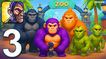 Primatus - Gameplay Walkthrough Part 3 - Escape From Zoo Adventure (iOS, Android)