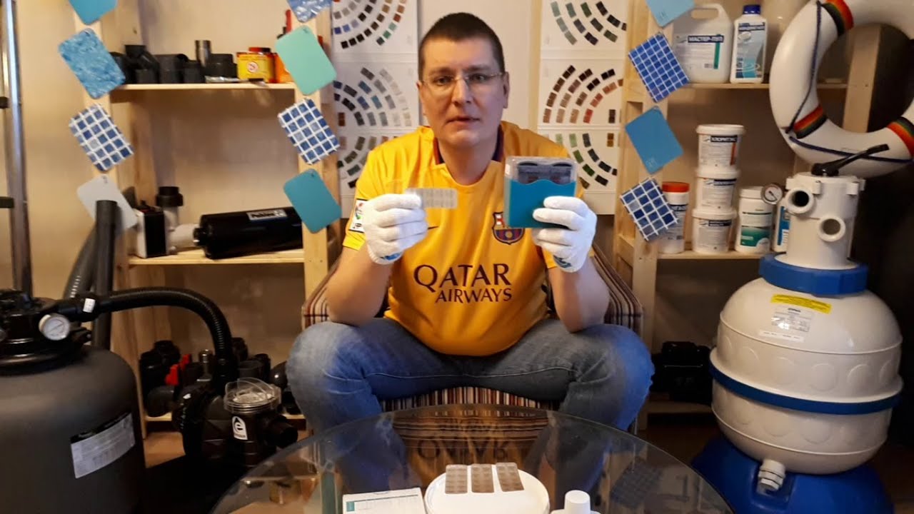 Сделать Анализ Воды в Бассейне, Померить, Узнать - Таблетки для ...