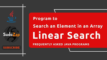 "Linear Search in Java: Step-by-Step Explanation | @sdetchamp #javaselenium