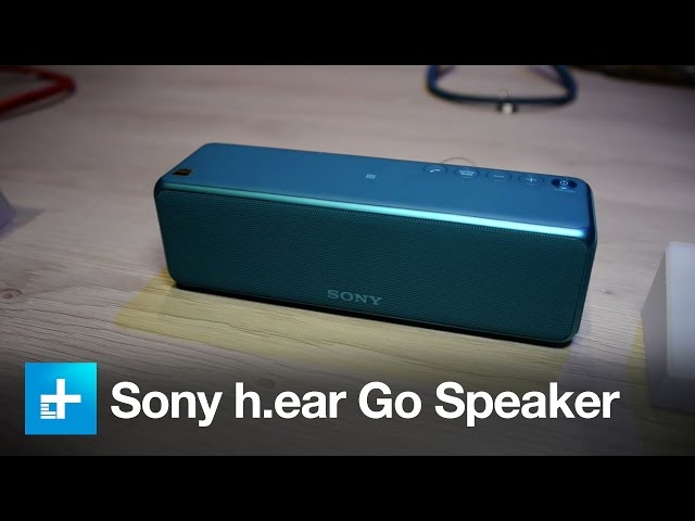 Sony h.ear Go Speaker - Hands on at CES 2016