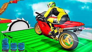 Xtreme Moto Mayhem Mega Ramp Racer - Motocross Dirt Bike Stunt Racing 3D - GamePlay Android screenshot 2