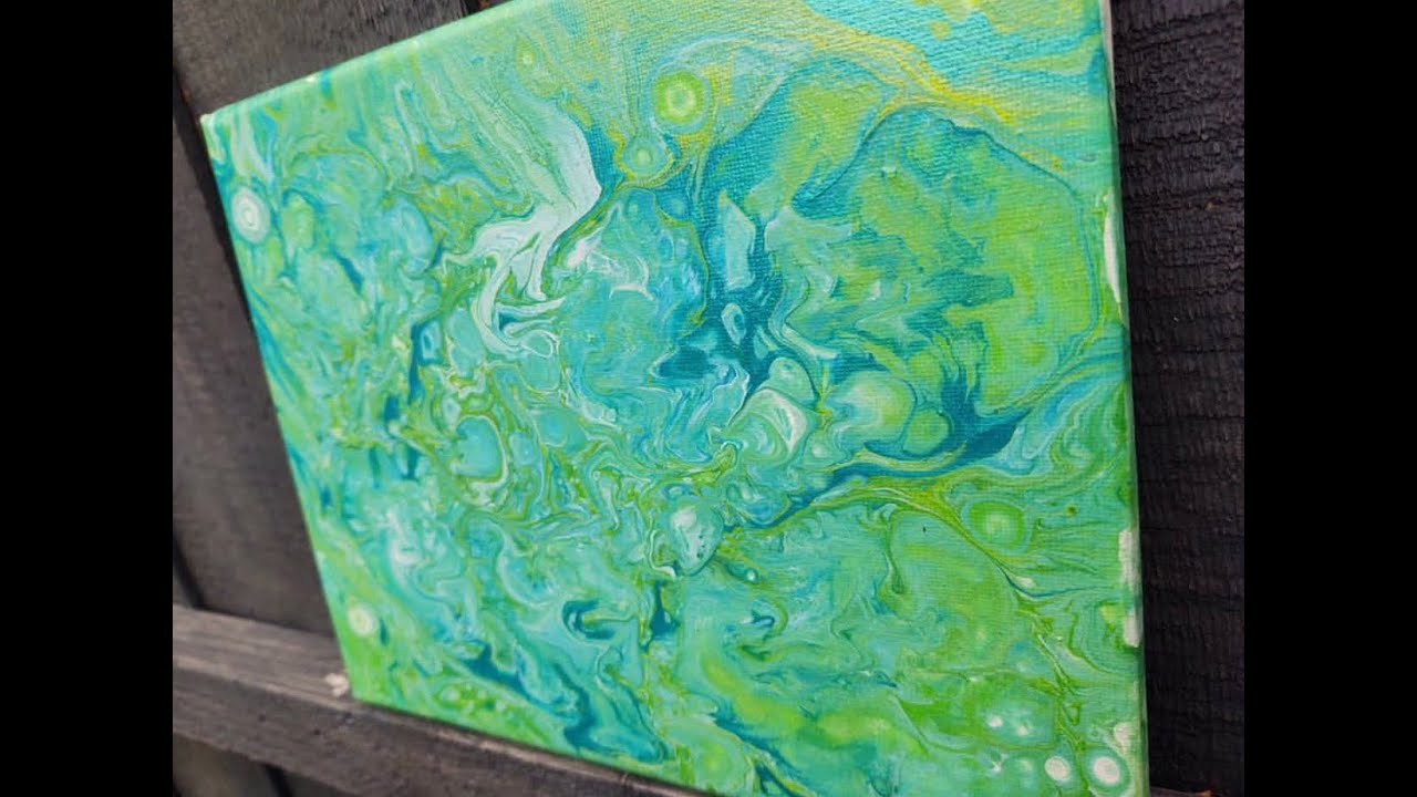 Amazing paint pouring video! YouTube