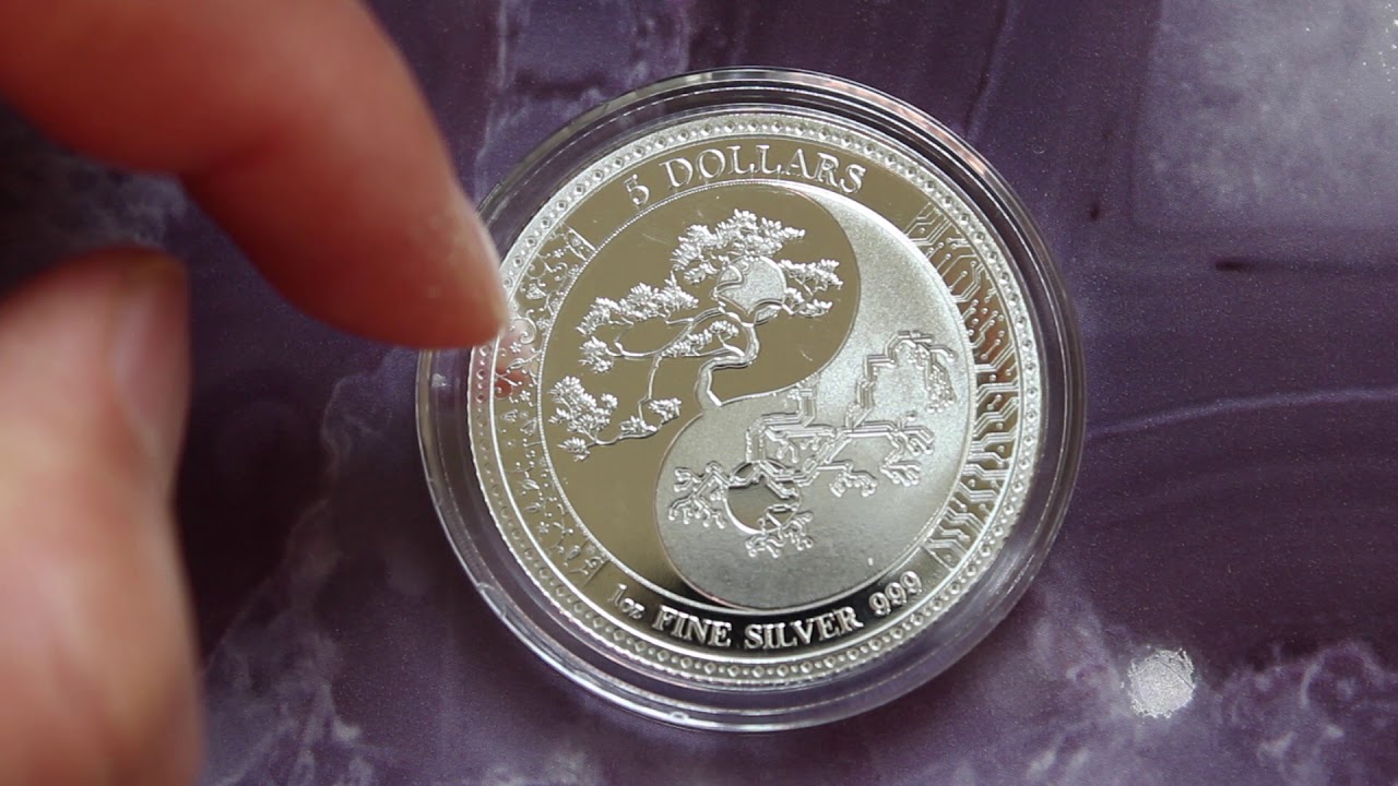 Nature Vs Technology Equilibrium Tokelau 1 Ounce Silver Coin