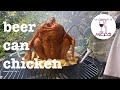 Weber Smokey Mountain BBQ Beer Can Chicken (con patate)  - il pollo arrosto americano