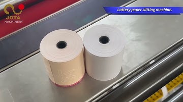 Why This Lottery Paper Ticket Roll Slitting Machine Is Worth $30000+