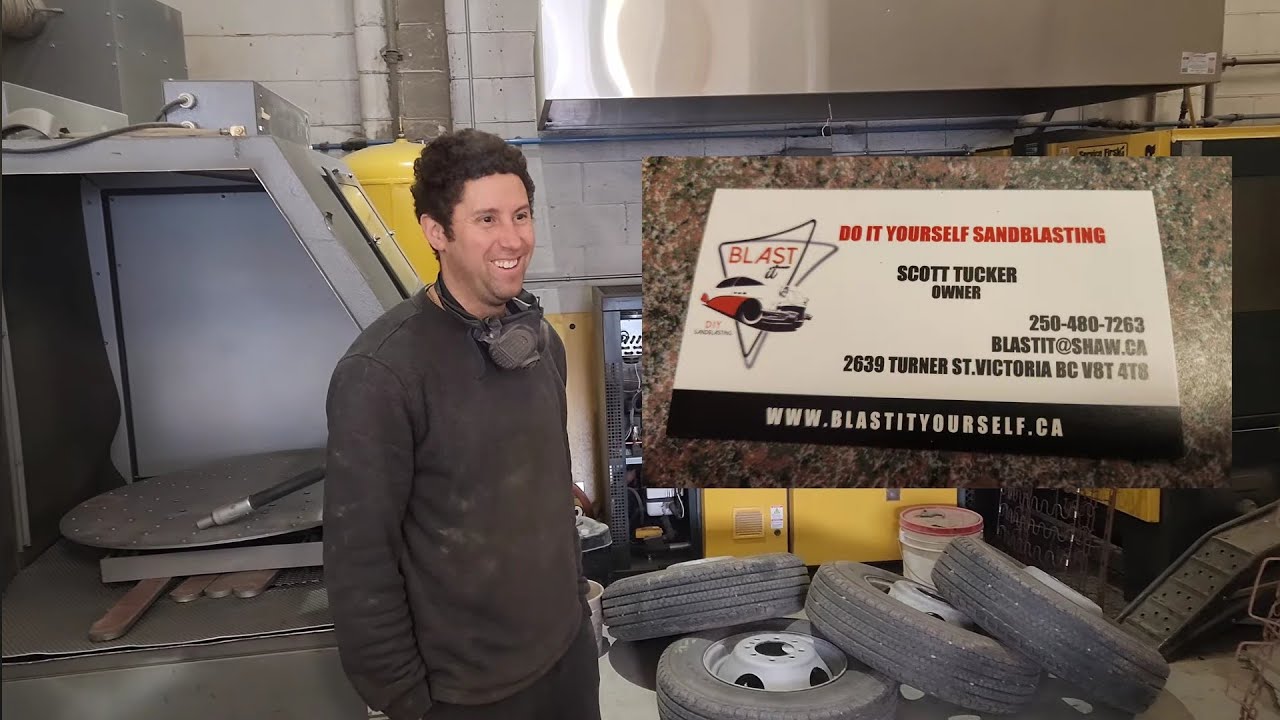 Средство Blast It отлично очищает обода колес автодомов!