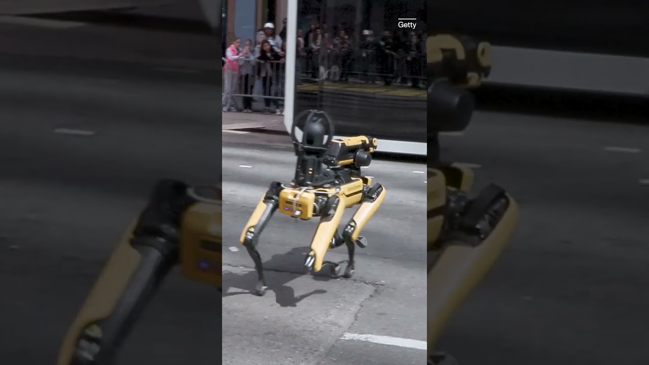 Boston Dynamics 'Spot' Working With Police #shorts