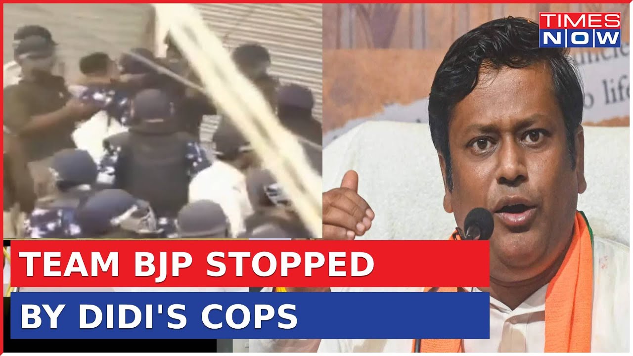 Sandeshkhali Showdown Soars: Fresh Clash Emerges Between Cops And BJP Leader Sukanta | Latest News