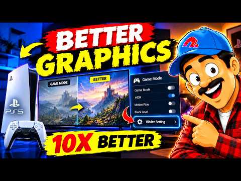 Stop Using "Game Mode" on Your PS5 (This Hidden Setting Makes Graphics 10x Better)