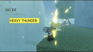 Heavy thunder is op | Deepwoken
