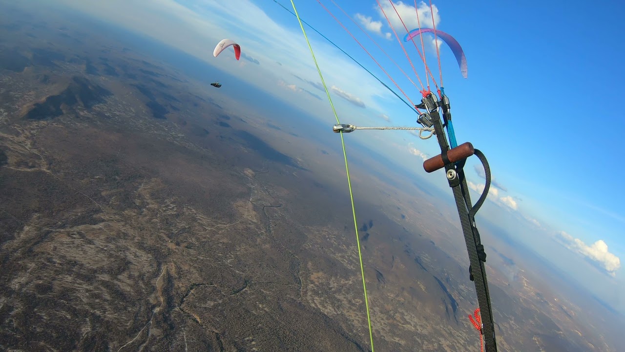 Last thermals on a 500km flight in Brazil