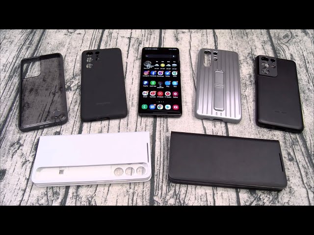Samsung Galaxy S21 Ultra - Official Samsung Case Lineup - YouTube