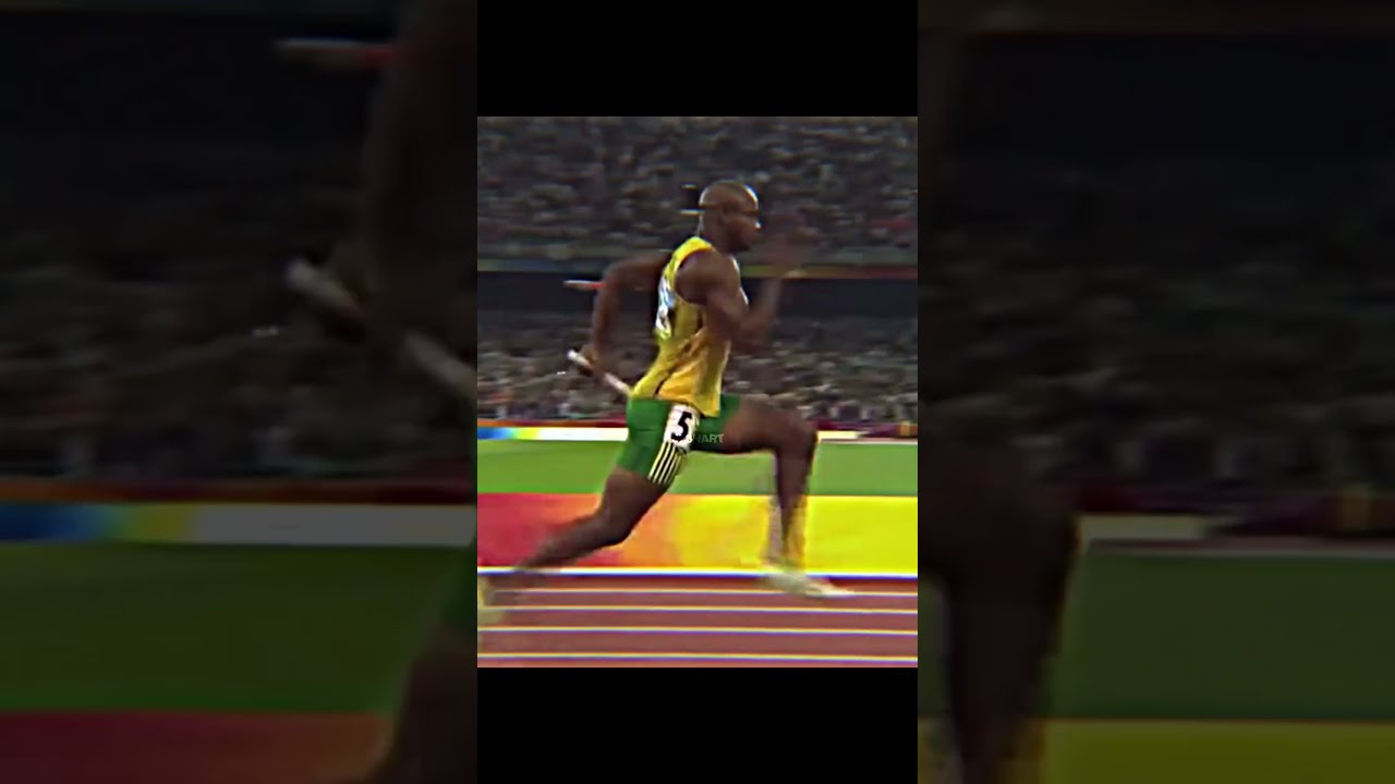Usain Bolt And Asafa Powell Are Absolutely Flying