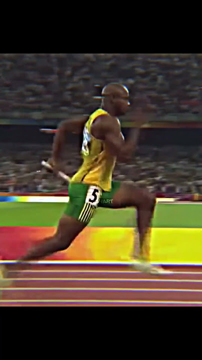 Usain Bolt and Asafa Powell are absolutely Flying