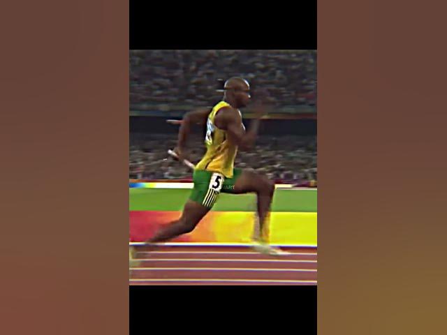 Usain Bolt and Asafa Powell are absolutely Flying