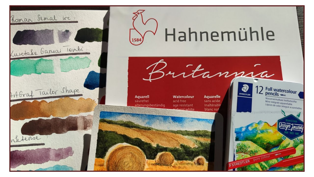 Review: Hahnemühle Britannia Watercolour Paper