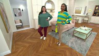Belle by Kim Gravel Perfect Ponte Straight Leg Pant on QVC