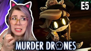 CYN CRAZY!!- MURDER DRONES Episode 5: Cabin Home REACTION - Zamber Reacts