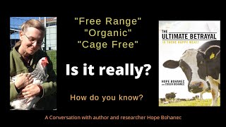 Hope Bohanec: Does Happy Meat Exist?  How Free is Free Range?