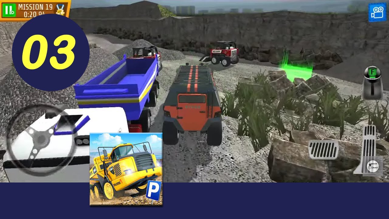 Quarry Driver 3: Giant Trucks android Gameplay Walkthrough Part 3 - ( iOS , Android )