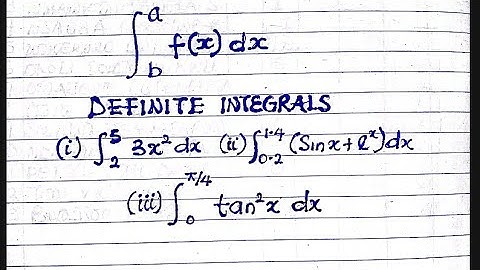 Definite integrals l Integration with limits #definiteintegral #jonahemmanuel