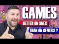 Games Better on Super Nintendo Than on Sega Genesis? | MichaelBtheGameGenie