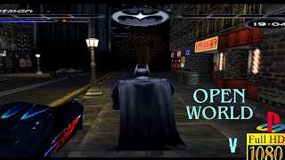 First Open World Batman Game Ever Batman & Robin Psone Duckstation Android Gameplay