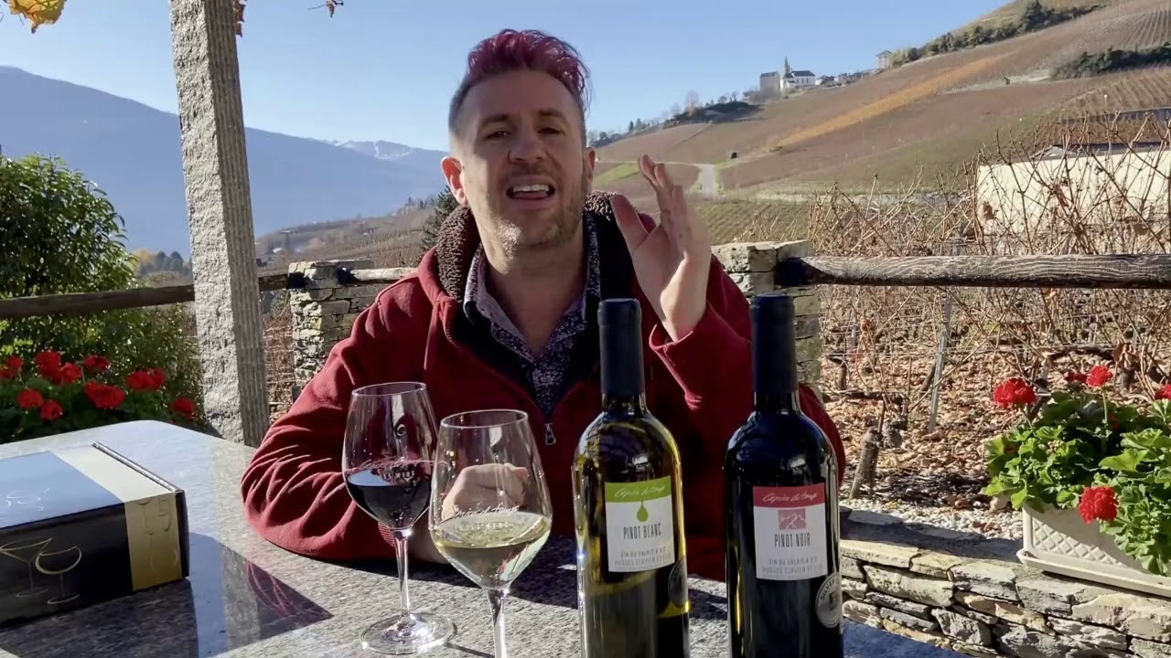 Marc Checkley presents wine from Caprice du Temps winery