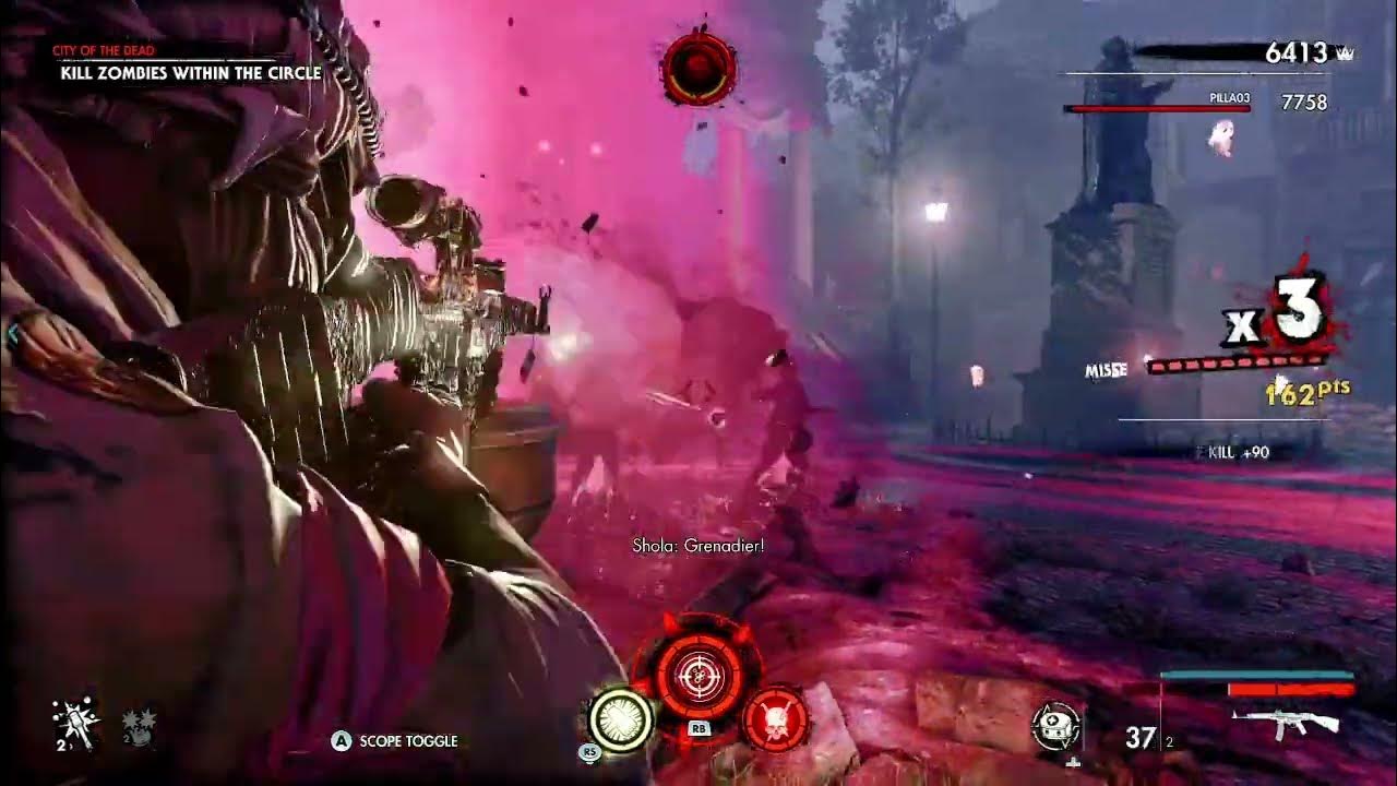 Zombie Army 4 Dead War 4 Player and Horde Activities YouTube