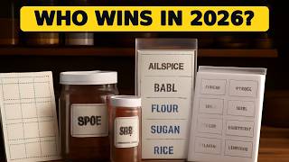 Top 5 Best Pantry Label Sticker Preprinted Kit 2026 - Organize Your Kitchen Effortlessly