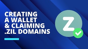 Creating a wallet and claiming your .zil domains