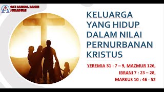 Kebaktian Umum Minggu Pagi Gki Zz  24 Oktober 2021