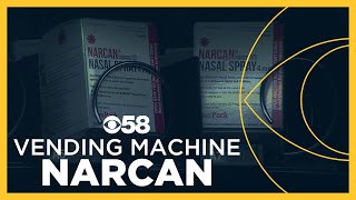 11 vending machines with free Narcan, fentanyl strips and gun locks placed in Milwaukee County