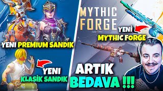 YENİ PREMİUM SANDIK MYHTİC FORCE BEDAVA OLUYOR PUBG Mobile Yeni Klasik Sandık