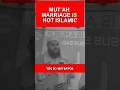 📢 Mut'ah Marriage is Not Islamic