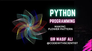 Unleashing the Magic of Flower-Shaped Patterns with Python: A Viral Sensation | #programming #viral