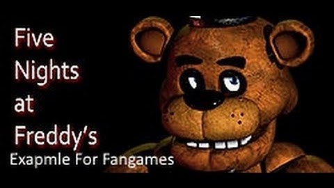 Making a FNaF example With Clickteam Fusion 2.5