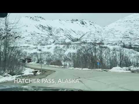 Hatcher Pass in Spring Snow: Majestic Views and Mountain Beauty #alaska #hatcherpass #roadtrip